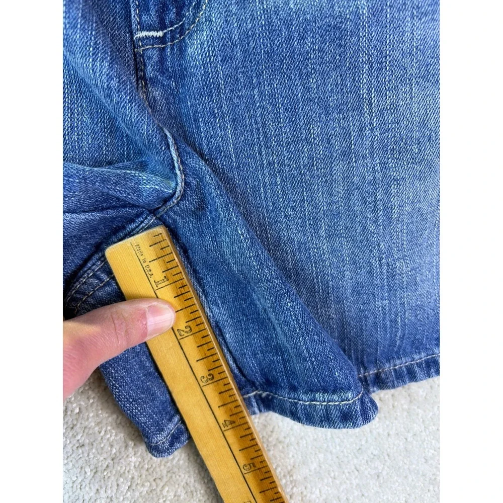 Tommy Hilfiger Denim Shorts Lot x2 Women 12 (34x4) Blue Mid Rise Pocketed 2 Pair - Picture 7 of 9